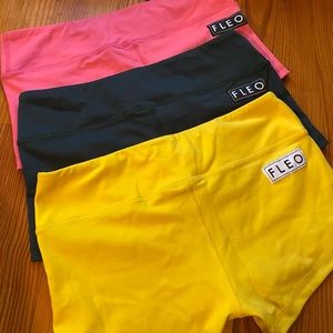 Fleo original shorts bundle - 3 pair (all medium)